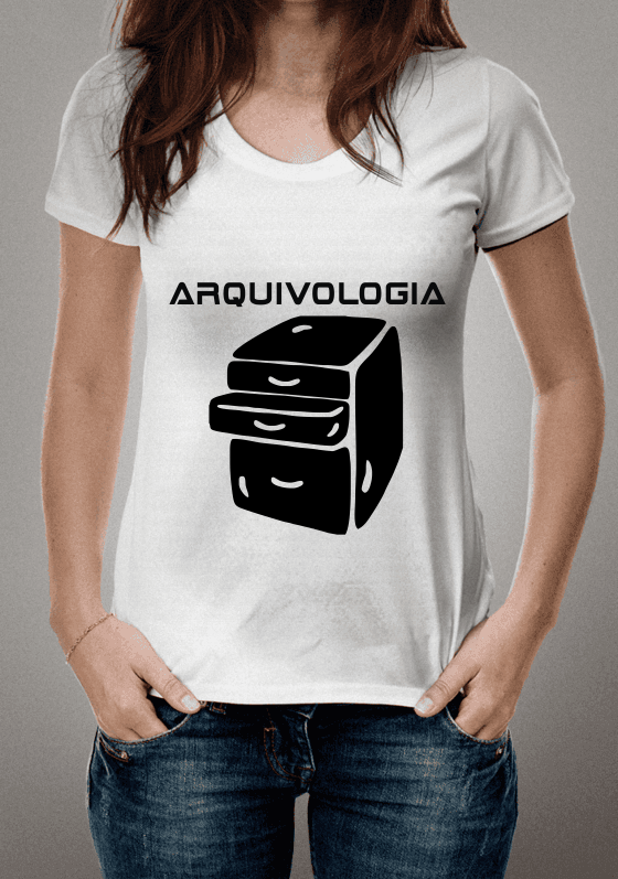 Arquivologia - Camiseta da Área - Vista já a sua!