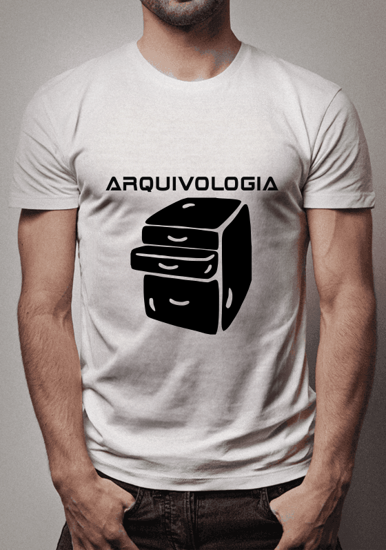 Arquivologia - Camiseta da Área - Vista já a sua!