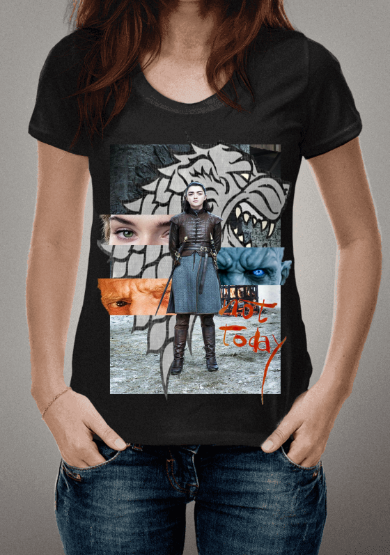 Nome do produto  Arya Not Today