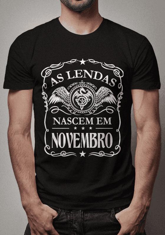 Nome do produto: As Lendas Nascem em Novembro