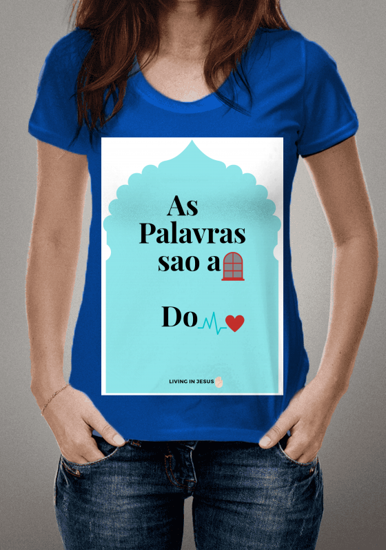 Nome do produto  As Palavras sao a Janela do coração