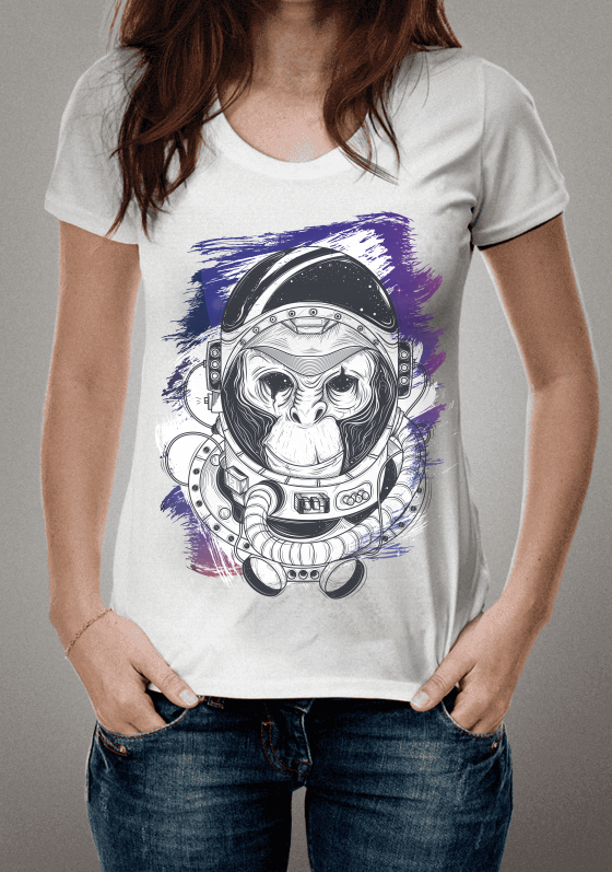 astronaut monkey