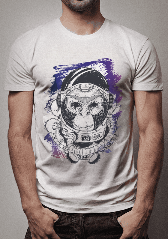 astronaut monkey