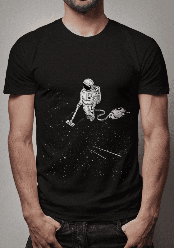 Nome do produto  Astronauta aspirando estrelas