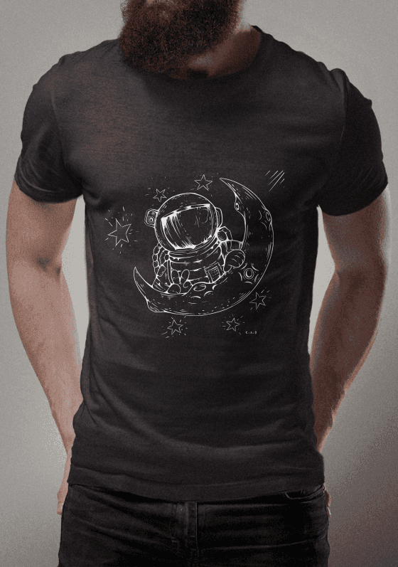 Nome do produto  Astronauta white