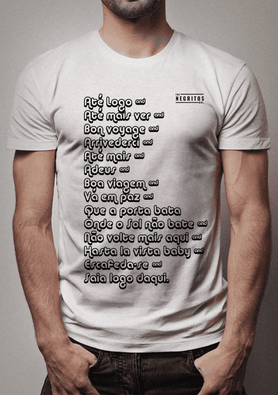 Nome do produto: Até logo