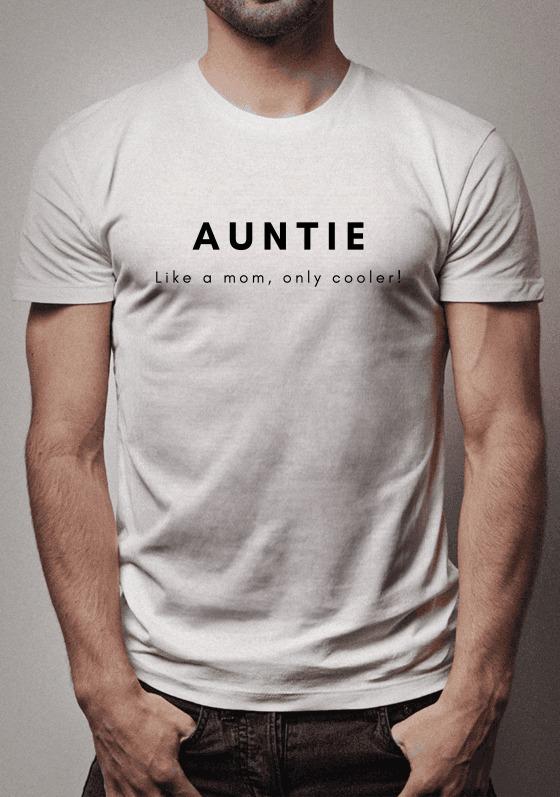 Nome do produto  AUNTIE Camisetas de Manga Curta T-shirt de Algodão Tops camisetas Causais