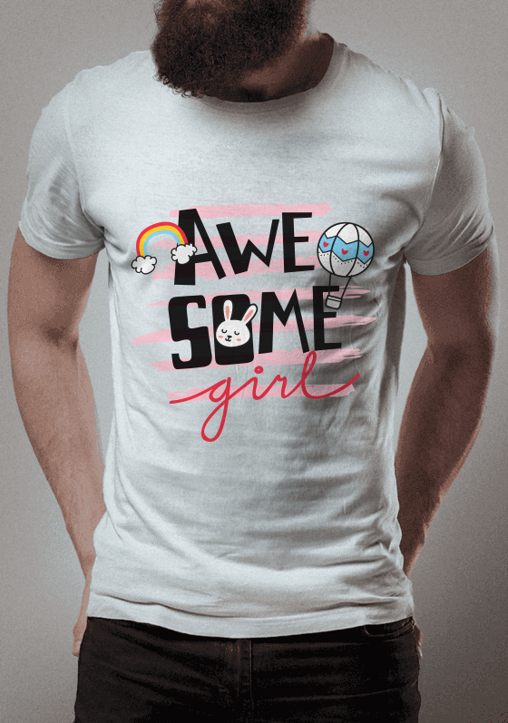 Nome do produto  Awesome Girl