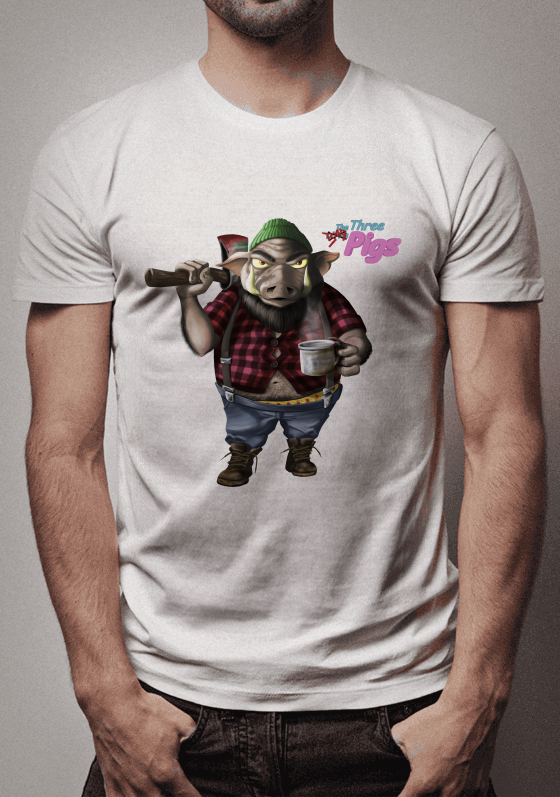 Nome do produto: Bad Pig (madeira)