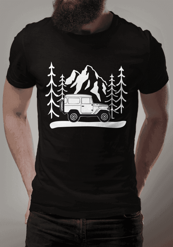 Nome do produto  Band Montanha - Black