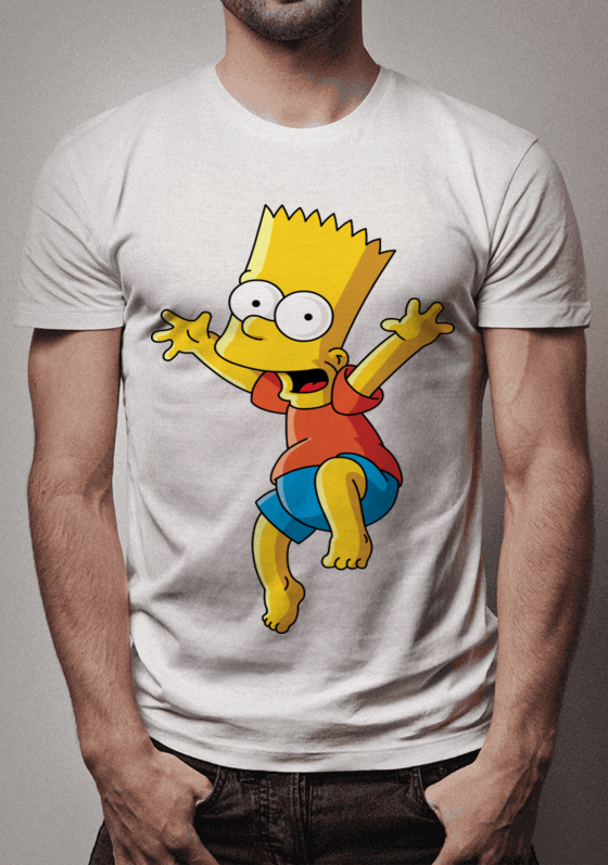 Nome do produto  Bart Simpson Fazendo Art