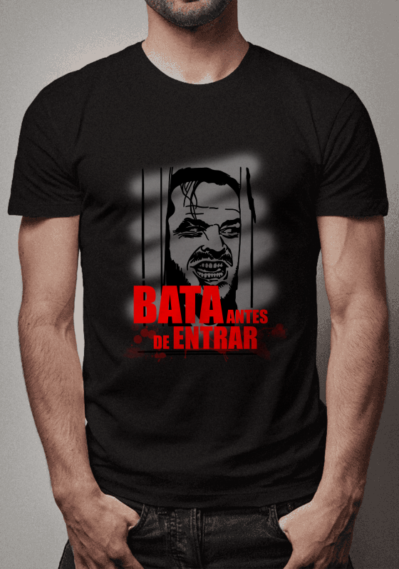 Bata antes de entrar sangrando o iluminado