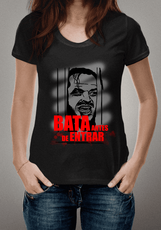 Bata antes de entrar sangrando o iluminado