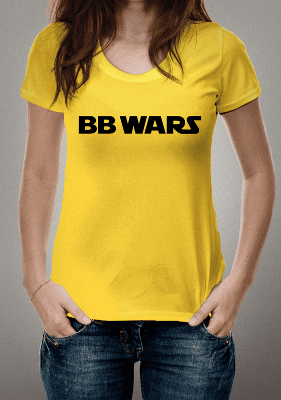 Nome do produto  BB WARS - YELLOW AND WHITE