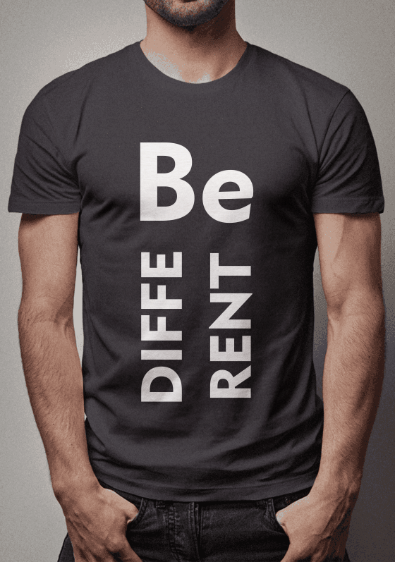 Be different