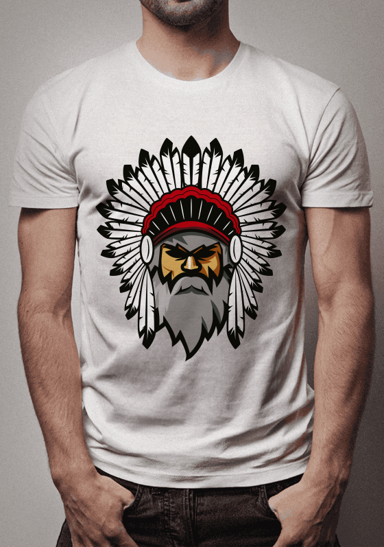 Bearded indian