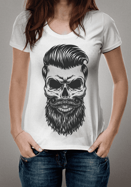bearded skull
