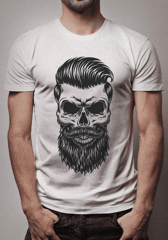 bearded skull