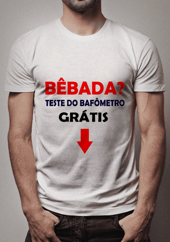 Nome do produto: Bêbada? Teste do bafômetro Grátis.