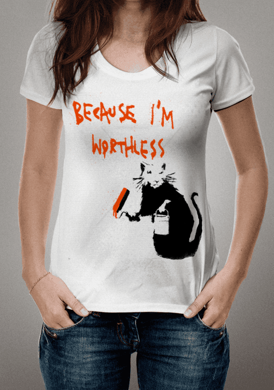 Nome do produto  Because i'm worthless