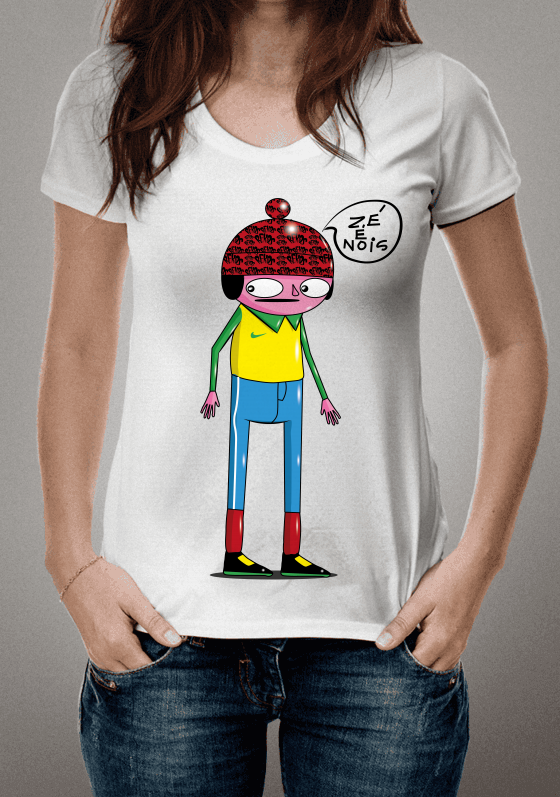 Nome do produto  Bekos Zé é nois _ Branca