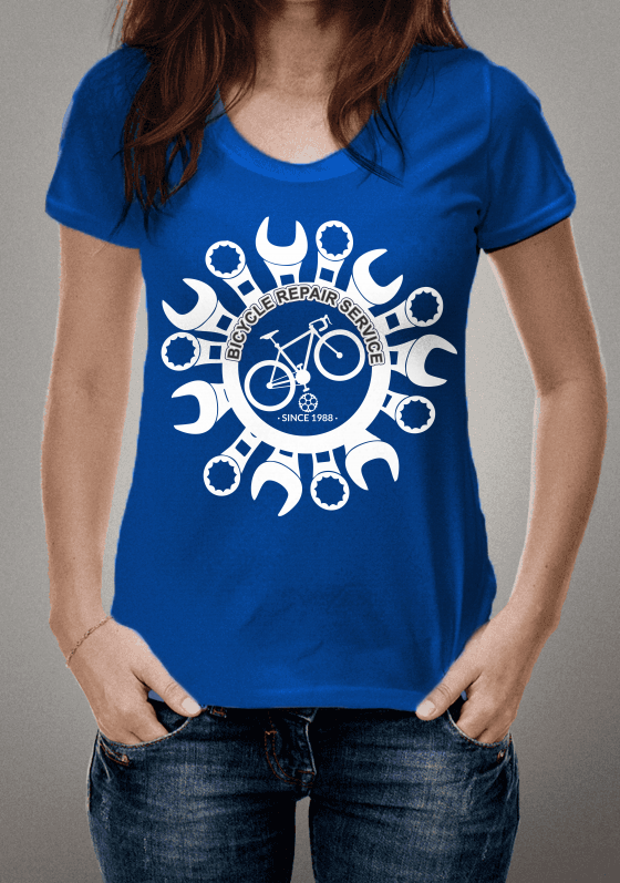 Nome do produto  Bike repair branca