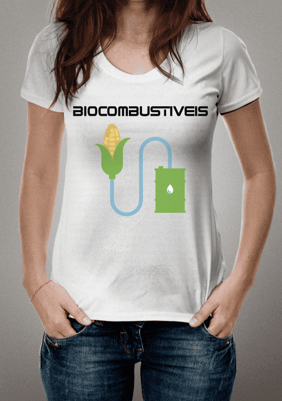 Biocombustíveis - Camiseta da Área - Vista já a sua!