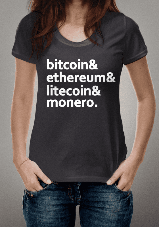 Bitcoin Ethereum Litecoin Monero