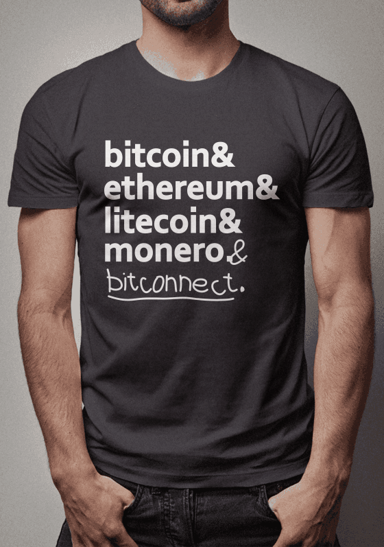 Bitcoin, Ethereum, Litecoin, Monero e Bitconnect