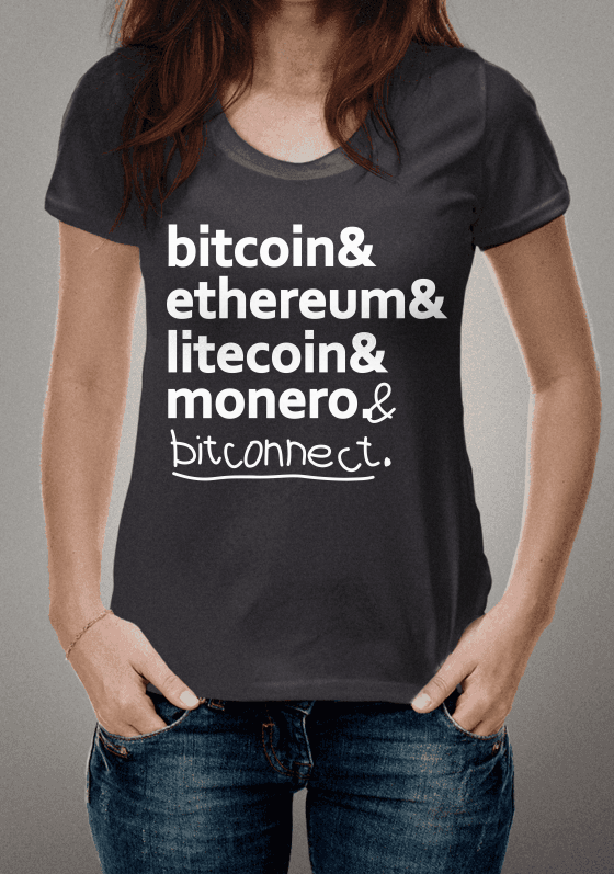 Bitcoin, Ethereum, Litecoin, Monero e Bitconnect