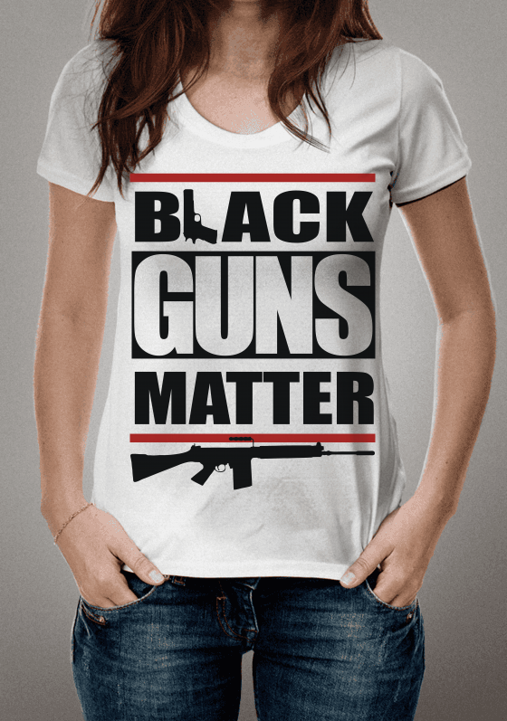 Nome do produto  BLACK GUNS MATTER