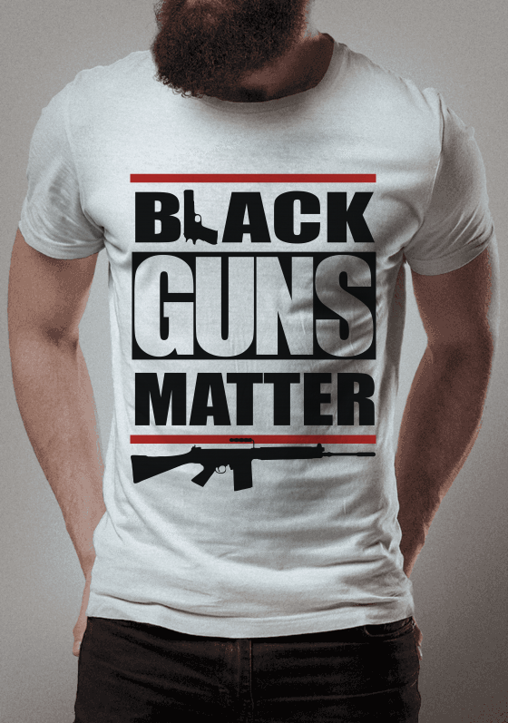 Nome do produto  BLACK GUNS MATTER