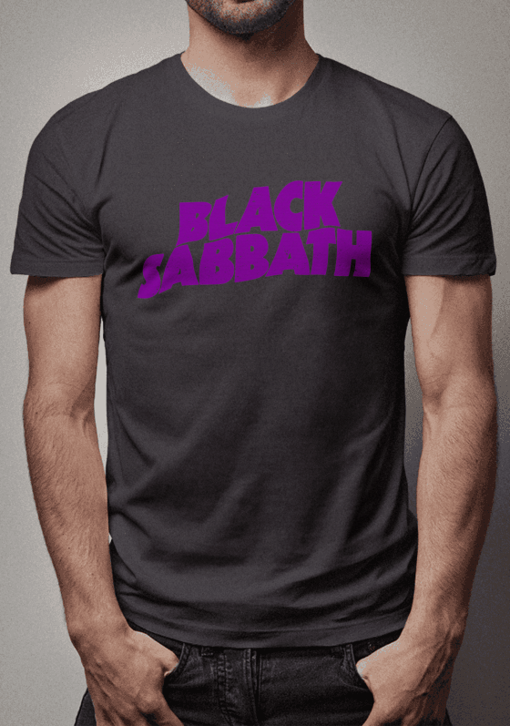 Nome do produto  Black Sabbath Purple Logo