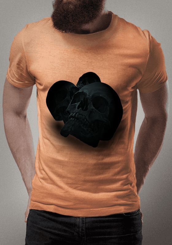 Nome do produto  Black Skull / Caveira Negra