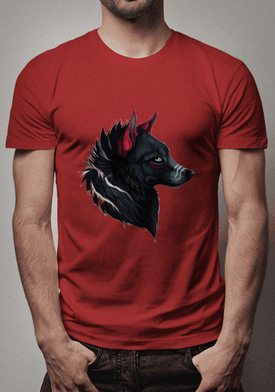 black wolf