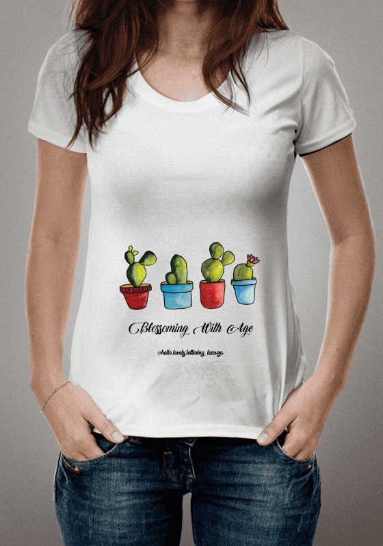 Nome do produto  Blossoming With Age