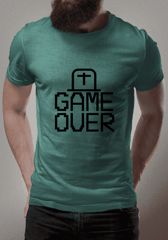 Nome do produto  Blusa Game Over