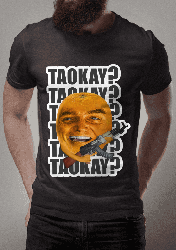 Bolsonaro meme laranjo