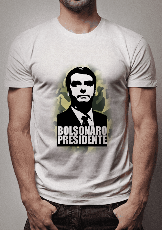 Nome do produto  Bolsonaro Presidente Camuflado #03