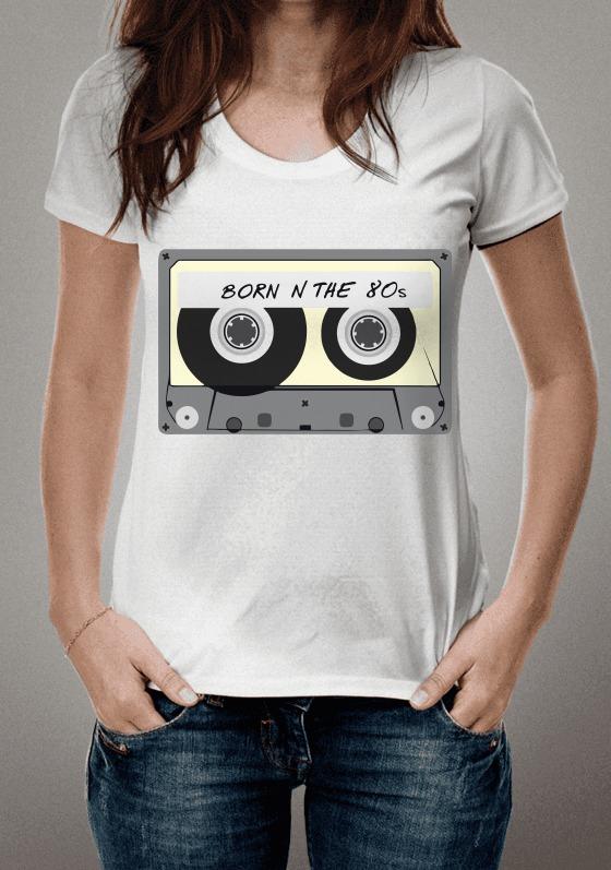 Nome do produto  Born in The 80's Tape