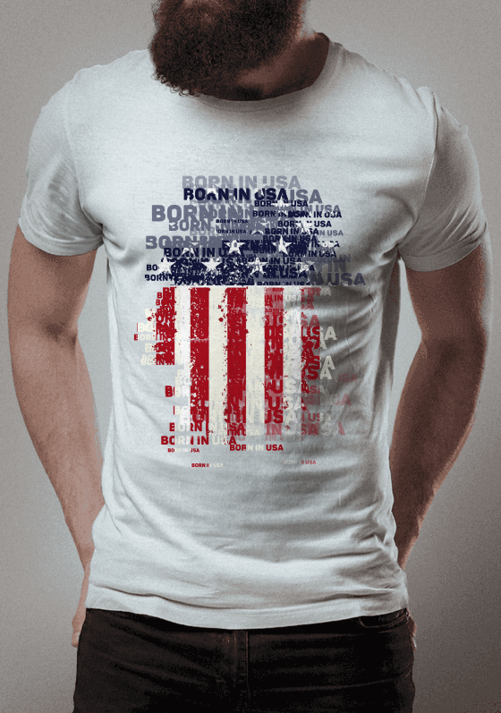 Nome do produto  BORN IN USA