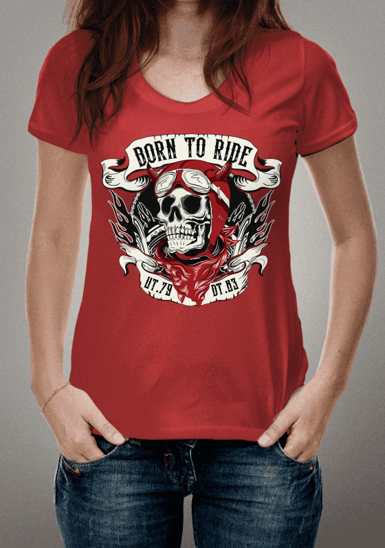 Nome do produto  born to ride