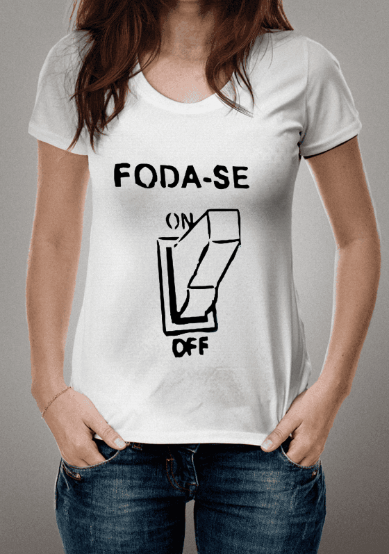 Nome do produto  Botão-foda-se