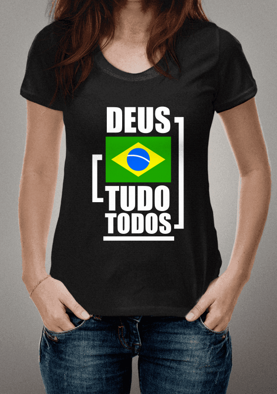 Nome do produto: Brasil acima de tudo, Deus acima de todos