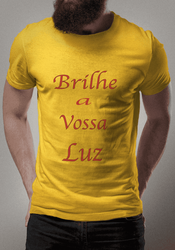 Brilhe a vossa luz