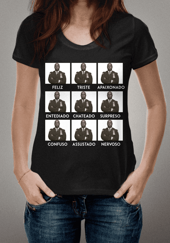Nome do produto  Brooklyn 99 - Raymond Holt