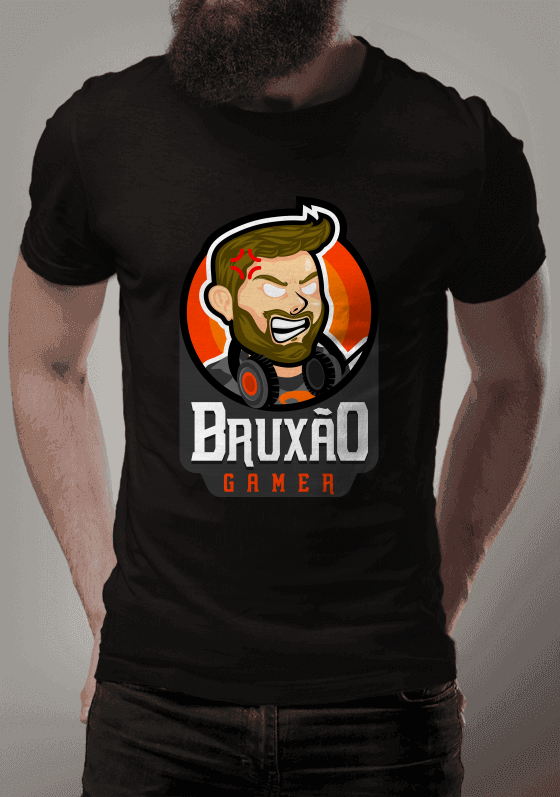 Nome do produto  Bruxão Gamer Logo