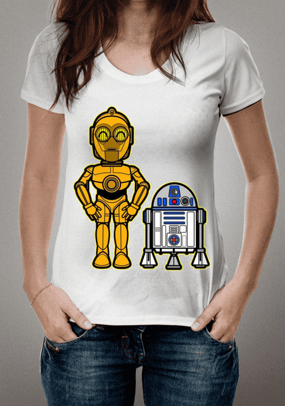 Nome do produto  C3PO & R2D2