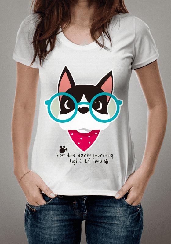 Nome do produto  Cachorro de óculos fofo