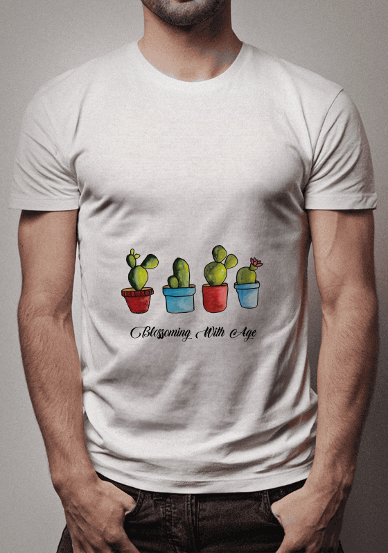 Nome do produto  Cactus Blossoming With Age
